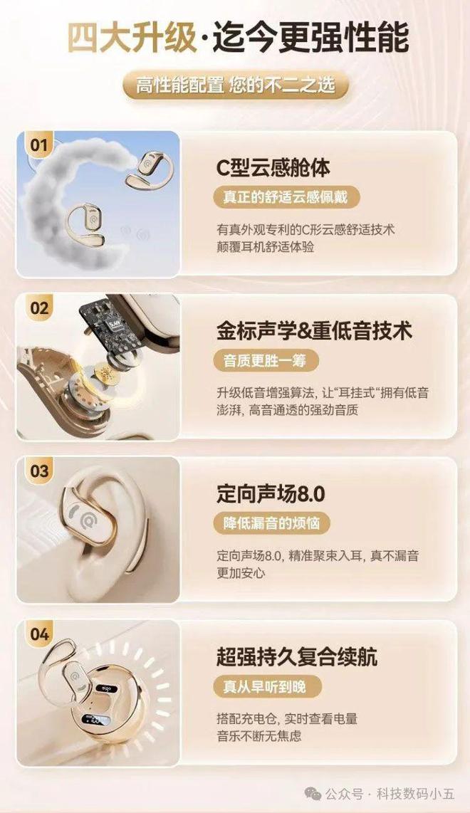 耳机：不入耳更舒适音质更震撼！j9九游真人游戏第一品牌爱国者(图4)